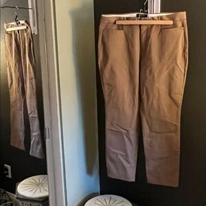 NWT. Banana Republic, size 14, Tan/Brown Chinos